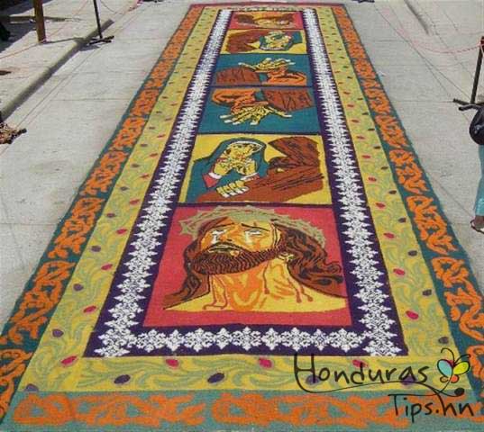 Arte y Religion durante la Semana Santa en Comayagua