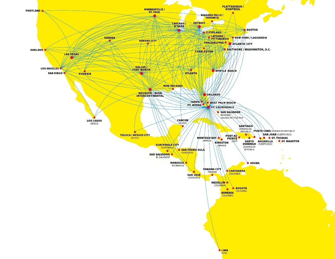 Spirit Airlines anuncia vuelos San Pedro SulaHouston Honduras Tips