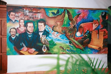 La Casa de Morazán la comprenden: El Museo, el Archivo, la Biblioteca, el Instituto Morazánico y la Fundación Morazánica. Fotografía www.sichonduras.hn.