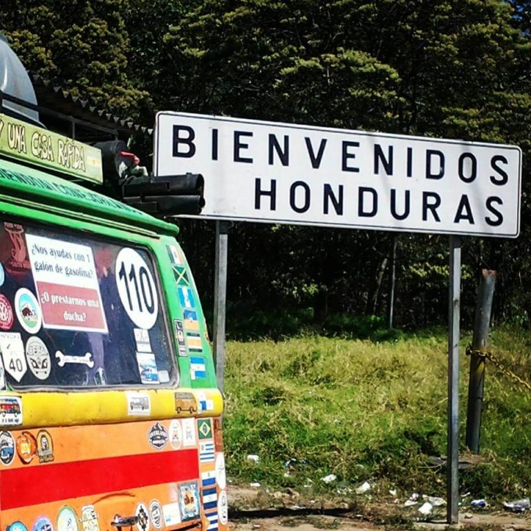 A mediados de febrero entraron a Honduras, y aún les queda mucho por visitar.