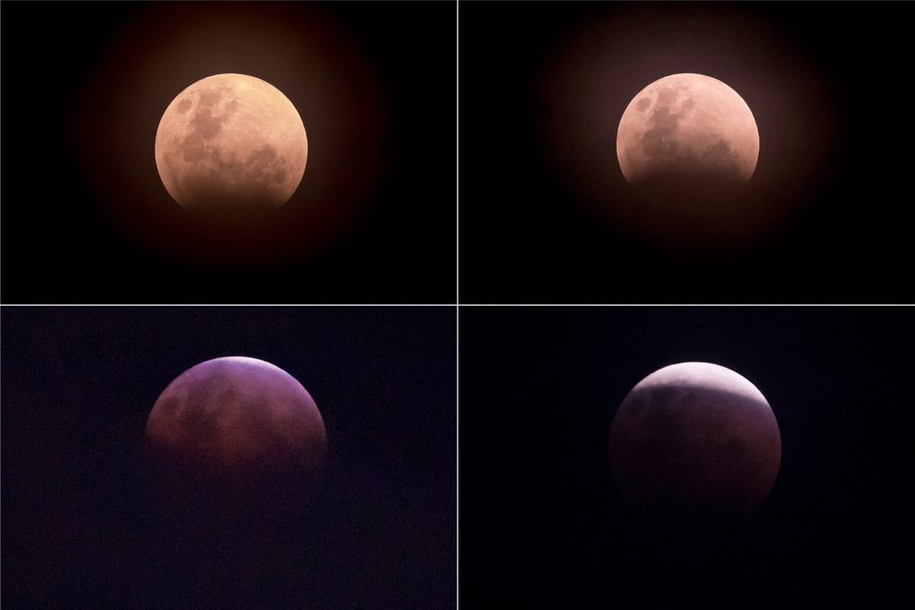 Proceso lunar / AFP PHOTO / BAY ISMOYO