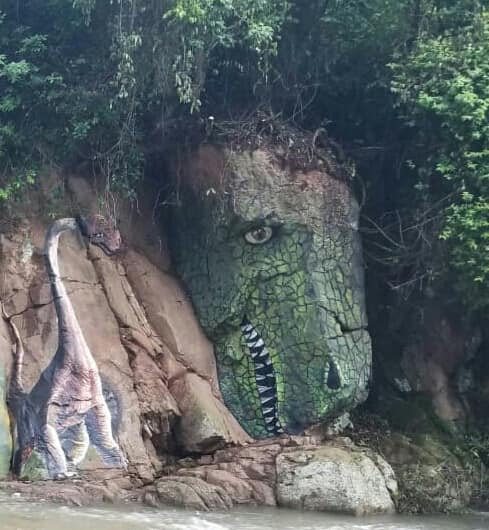 Resultado de imagen de mural del santa barbara