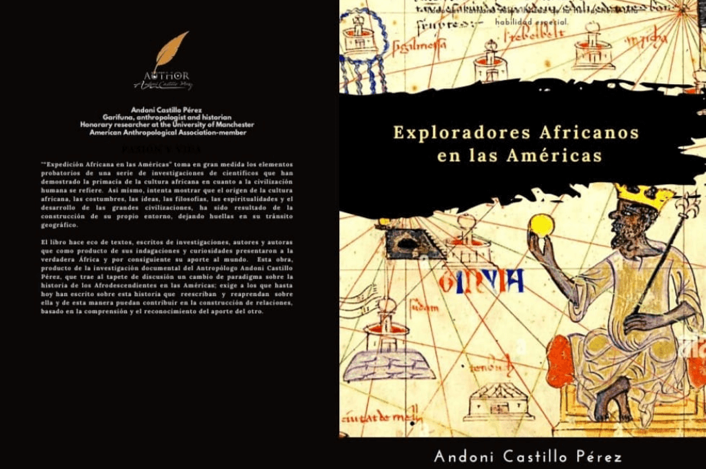 Libro los exploradores Africanos en Ameria