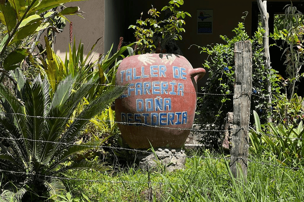 Casa de la hondureña doña Desideria Pérez.